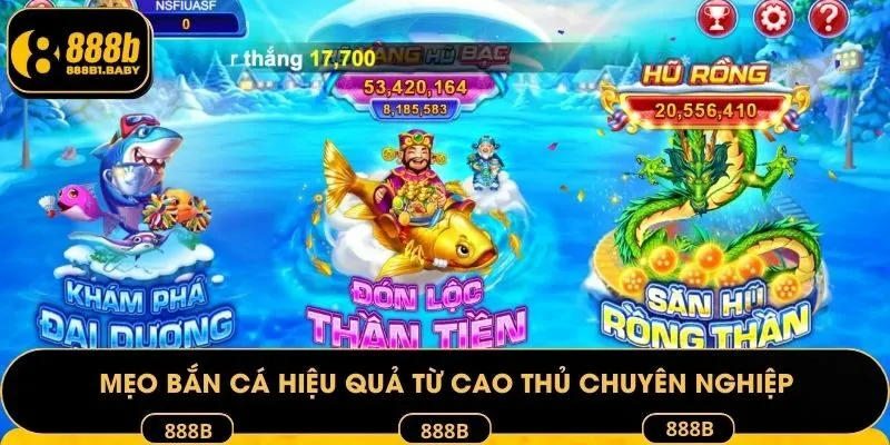 Mẹo bắn cá hiệu quả từ cao thủ chuyên nghiệp