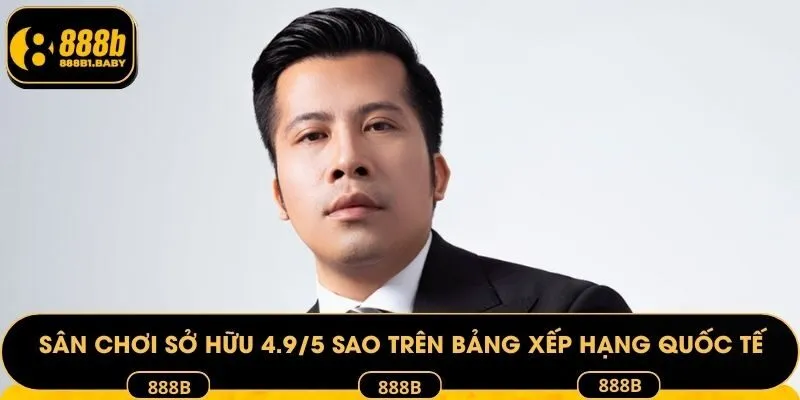 Sân chơi sở hữu 4.9/5 sao trên bảng xếp hạng quốc tế